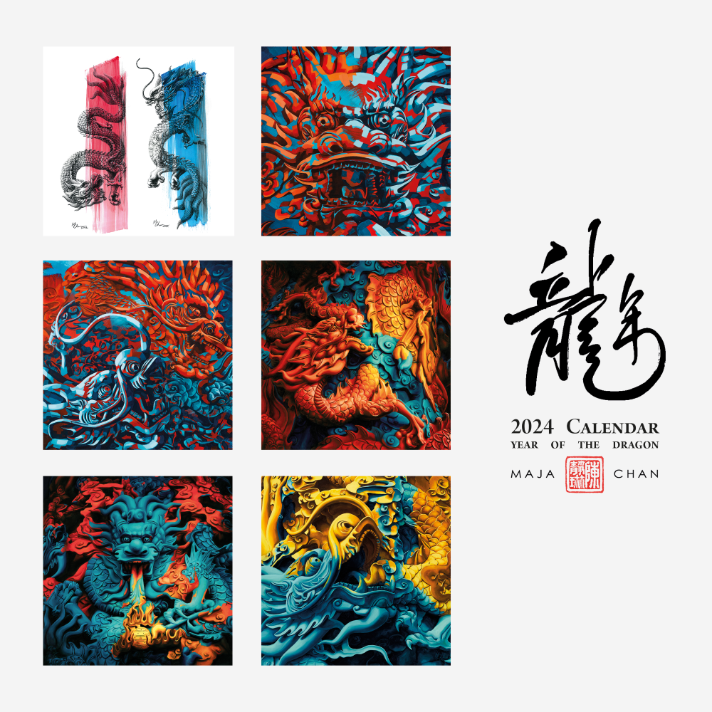 Year of the Dragon | 2024 Wall Calendar