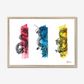 Three Little Dragons | Framed Print