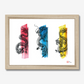 Three Little Dragons | Framed Print